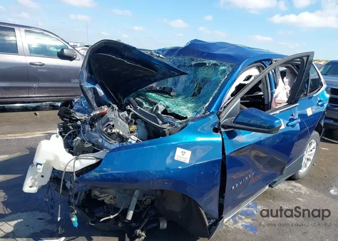 2020 Chevrolet Equinox Fwd Lt 1.5L Turbo из США, поврежденный, VIN 2GNAXKEV0L6220452